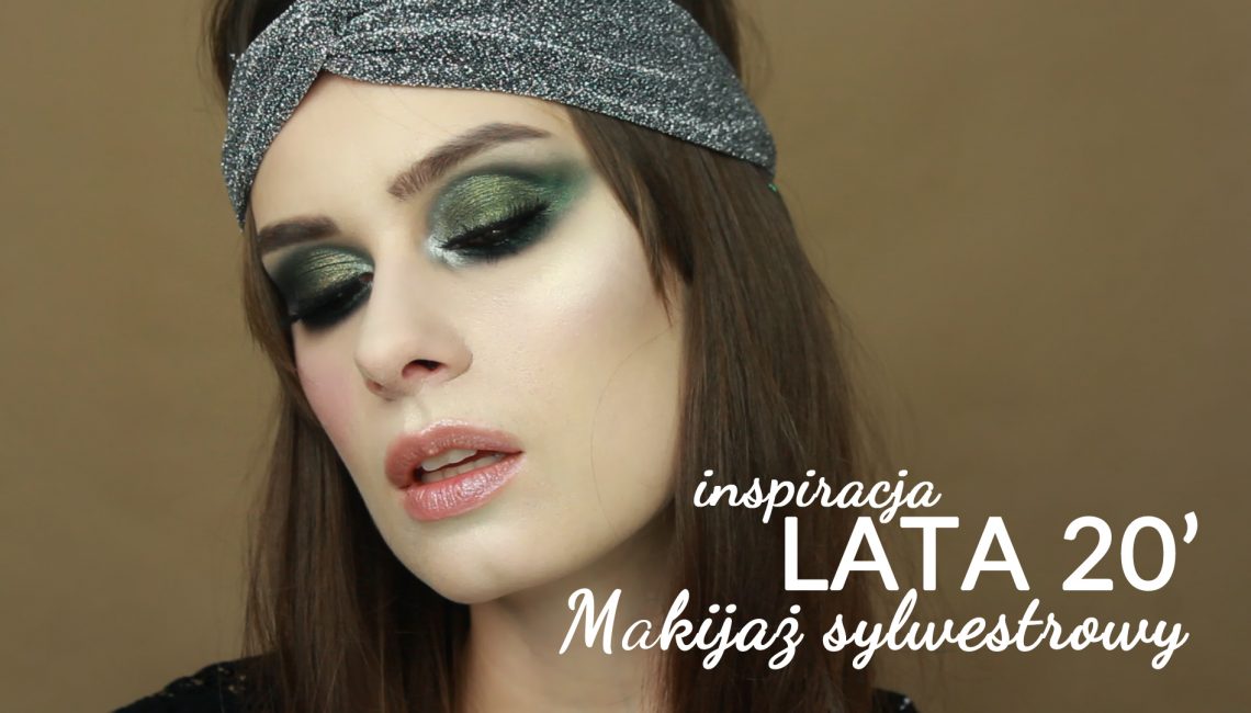 sylwester inspiracja lata 20 makijaż sylwestrowy